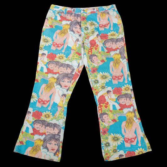 1960s Beatles Hawaii Pants
