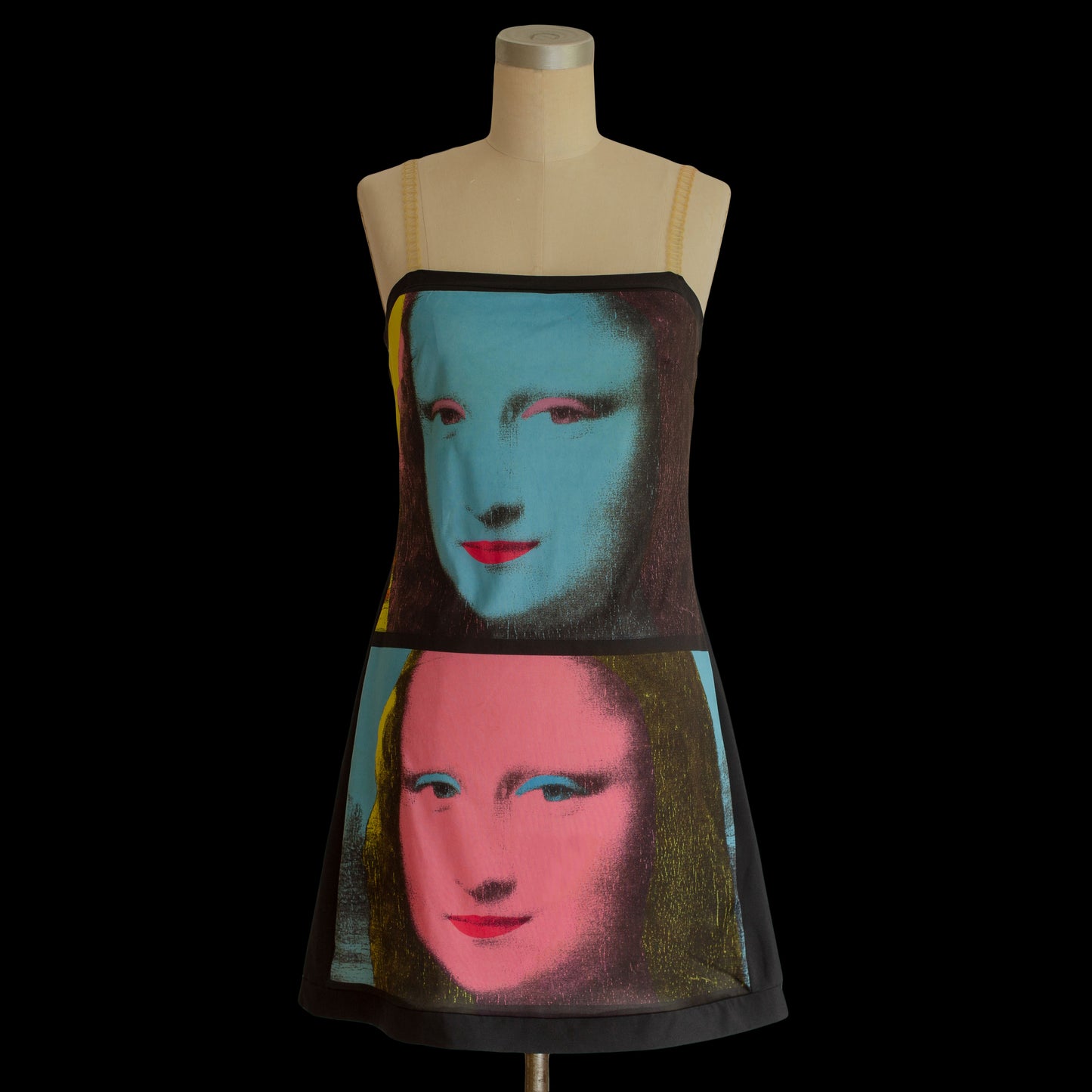 1990s Tripp Mona Lisa Mini Dress