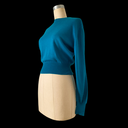 1950s Blue Wool Sweater by Jantzen Kharafleece