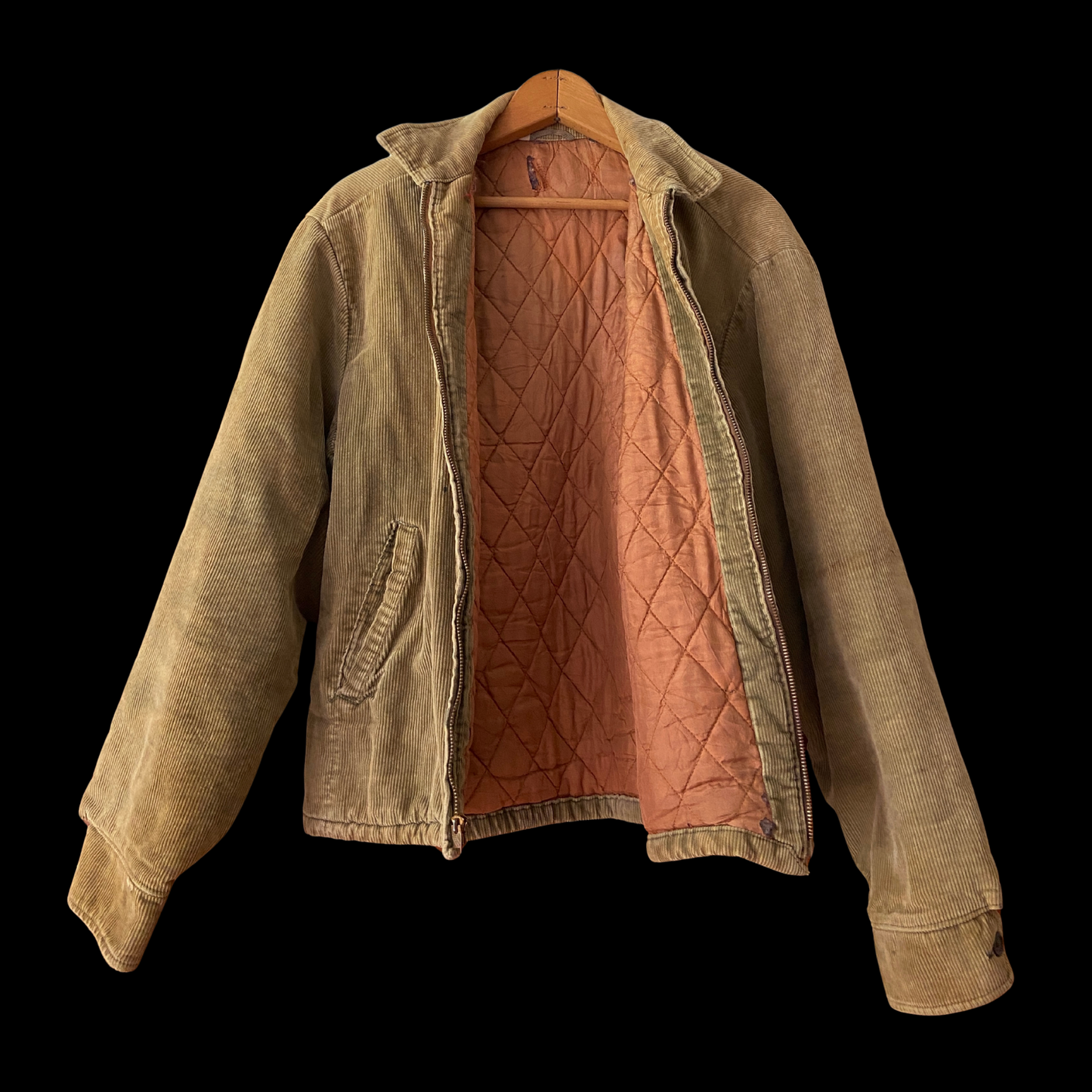 1950s Faded Olive Corduroy Jacket