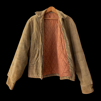 1950s Faded Olive Corduroy Jacket