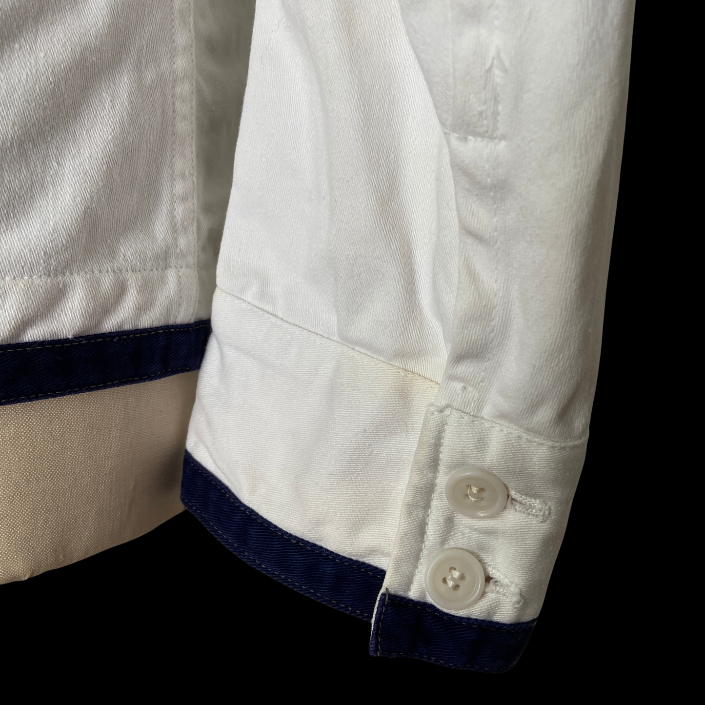 1950s Cotton Sailor Jacket with Middy Collar