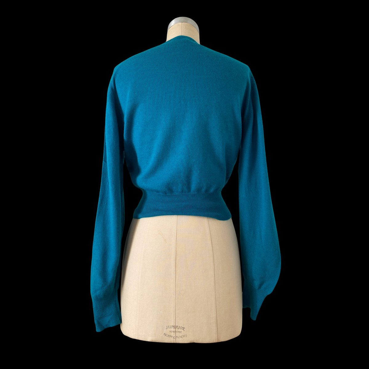 1950s Blue Wool Sweater by Jantzen Kharafleece
