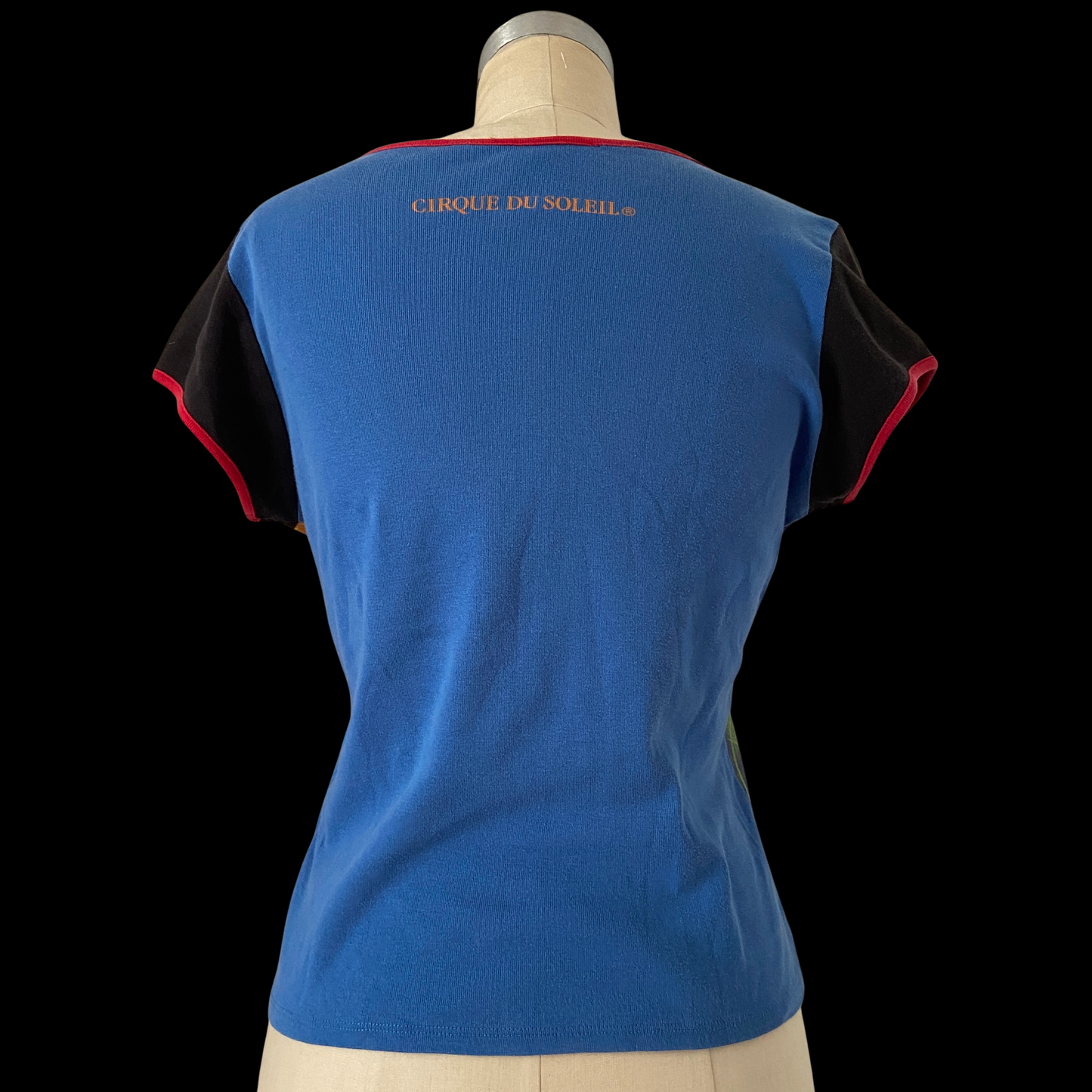 1990s Cirque Du Soleil Patchwork Baby Tee