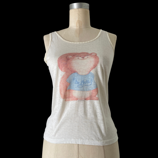 1970s "I'm Nutty" Chipmunk Tank