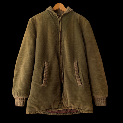 1950s Green Corduroy Coat