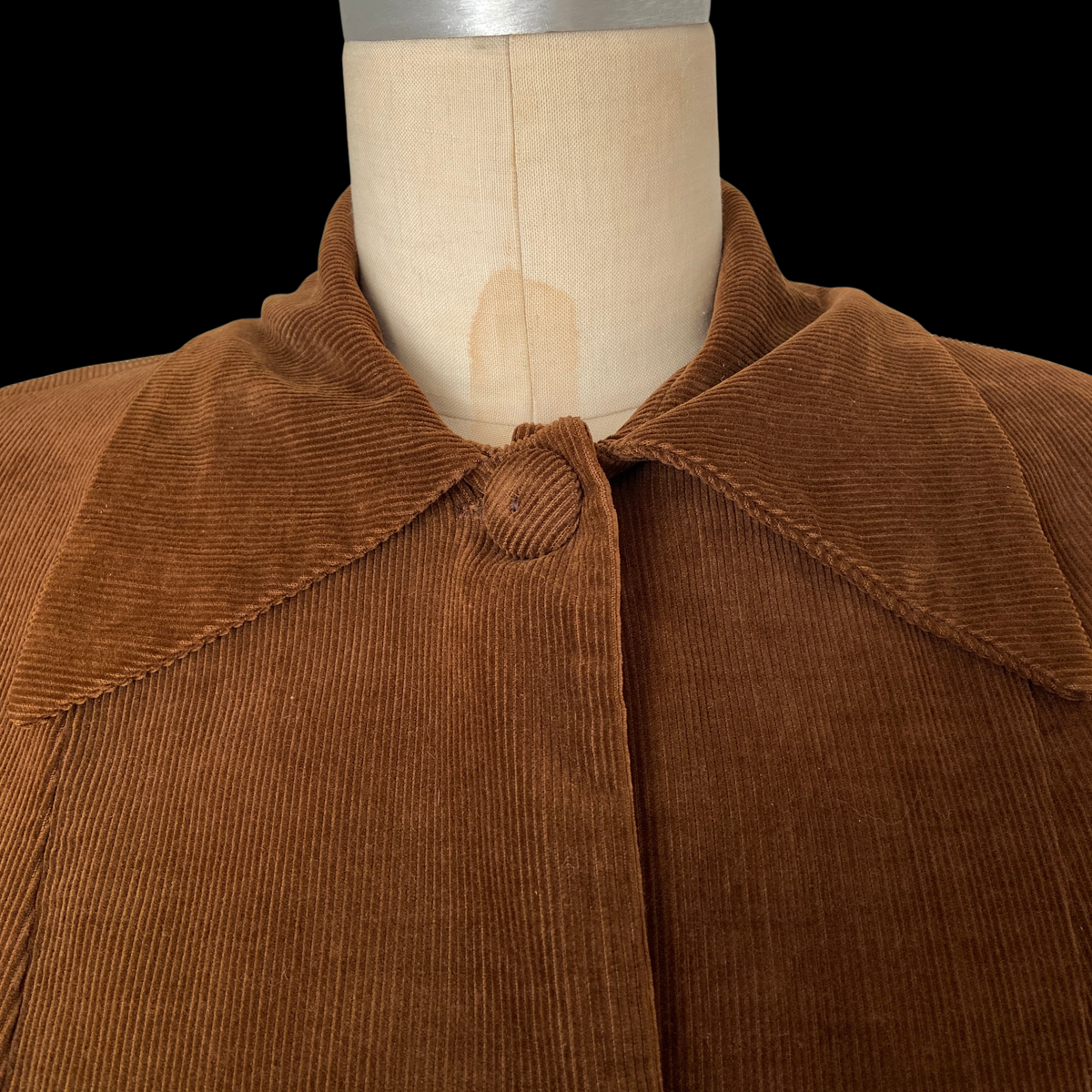 1940s Brown Corduroy Jacket