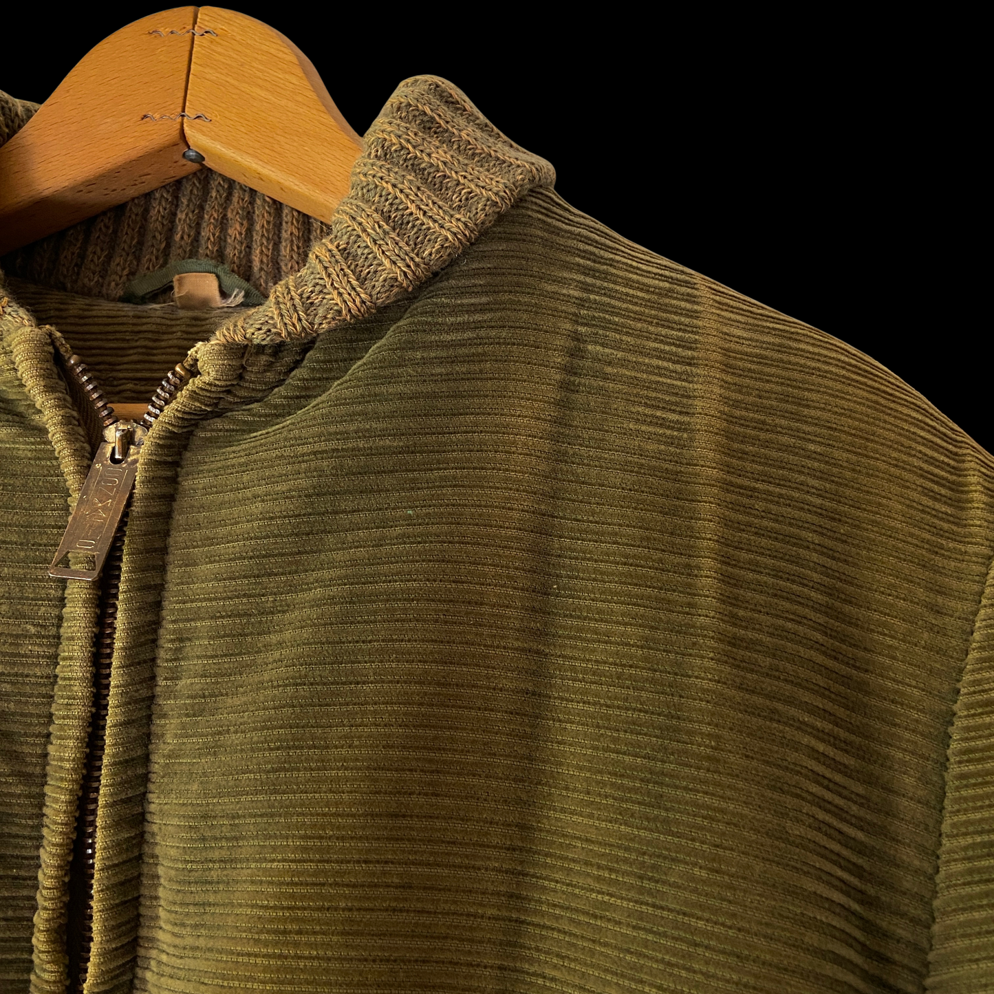 1950s Green Corduroy Coat