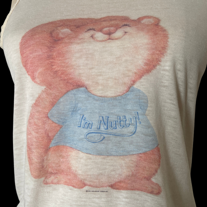 1970s "I'm Nutty" Chipmunk Tank