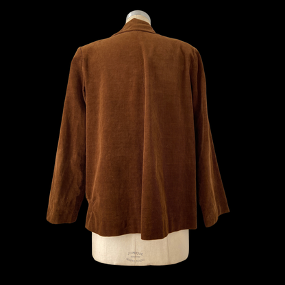 1940s Brown Corduroy Jacket