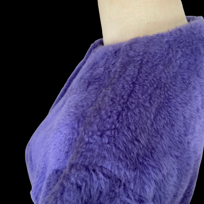 1960s Purple Faux Fur Jacket