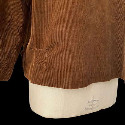 1940s Brown Corduroy Jacket