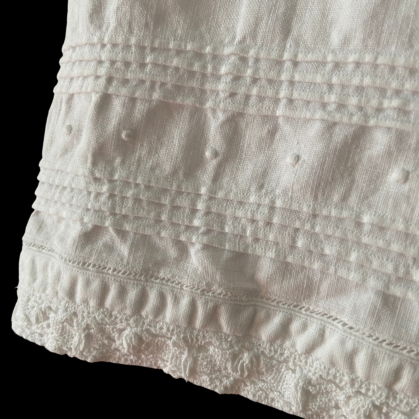 Antique White Cotton Bloomers