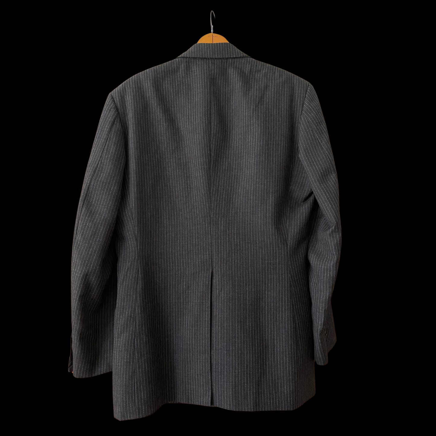 1980s Pinstripe Suit by Burstow & Logsdail of Savile Row