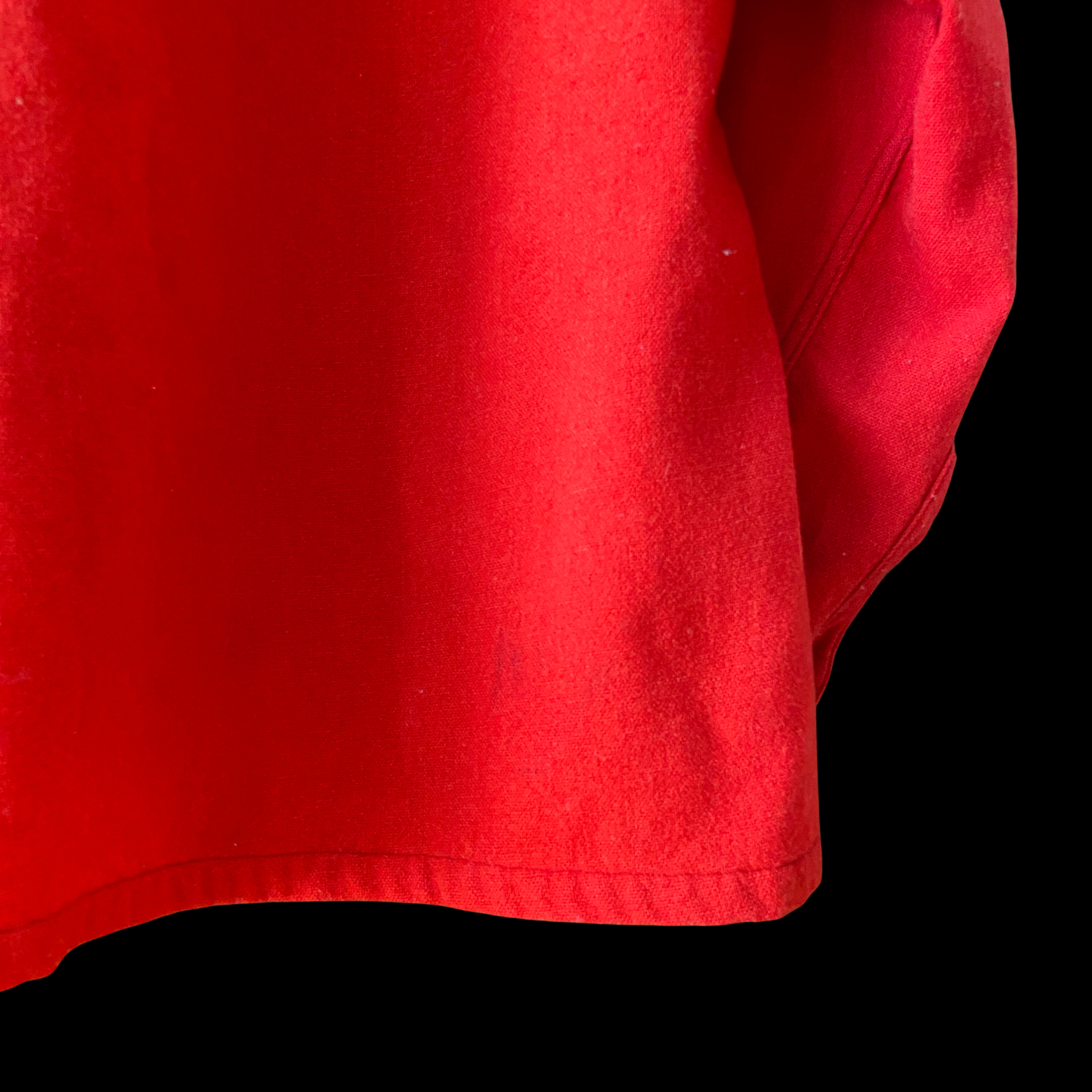 1950s Red Wool Shirt