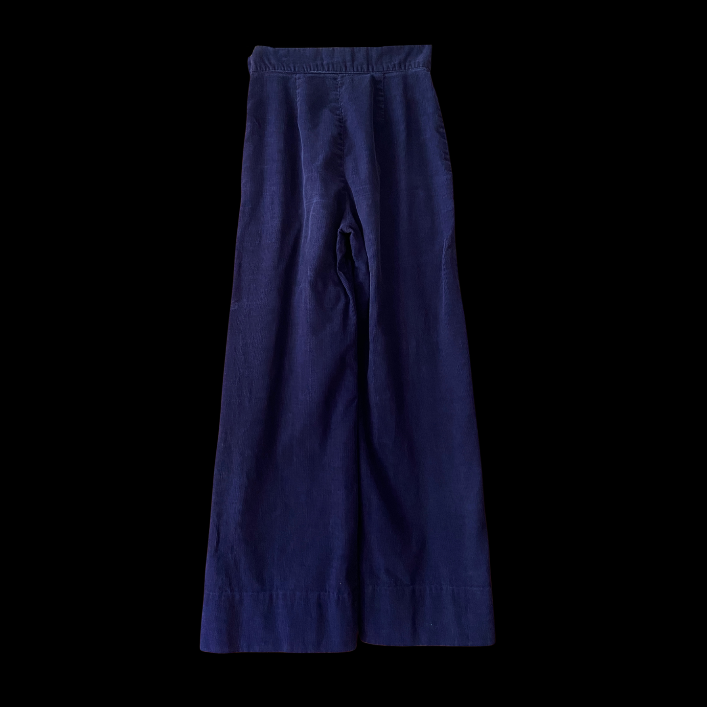 1940s Blue Corduroy Side Button Pants