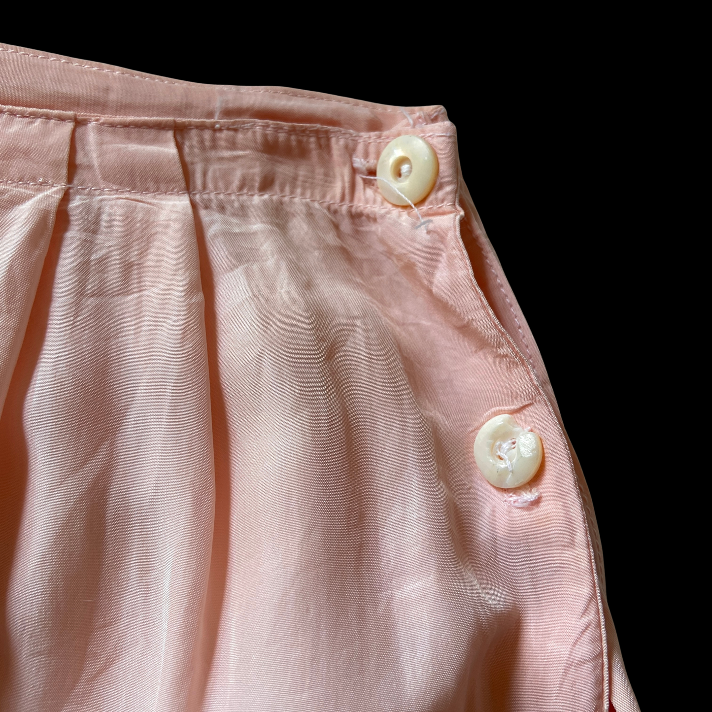 1940s Pink Rayon Lounge Pants
