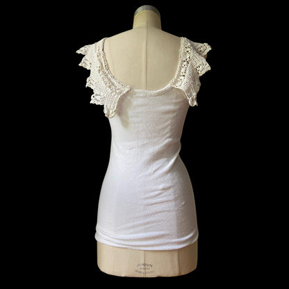 Soft Armor Tank in Cream