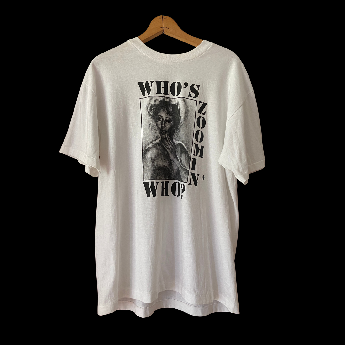1990s Aretha Franklin "Who's Zoomin' Who?" Tee