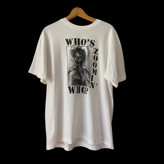 1990s Aretha Franklin "Who's Zoomin' Who?" Tee