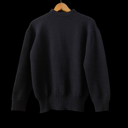 1940s WWII Navy Wool Deck Sweater