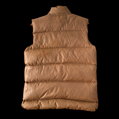 1970s Brown Down Vest Reversible