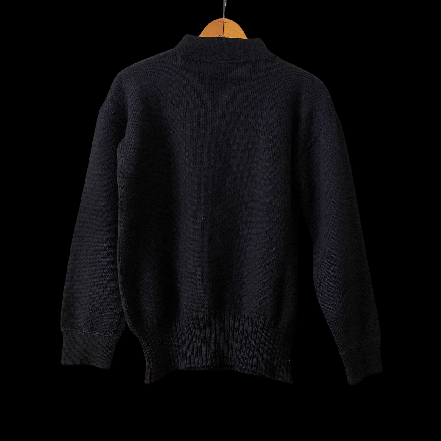 1940s WWII Navy Wool Deck Sweater
