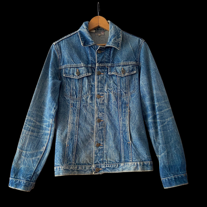 1980s Stonewash French Denim Jacket