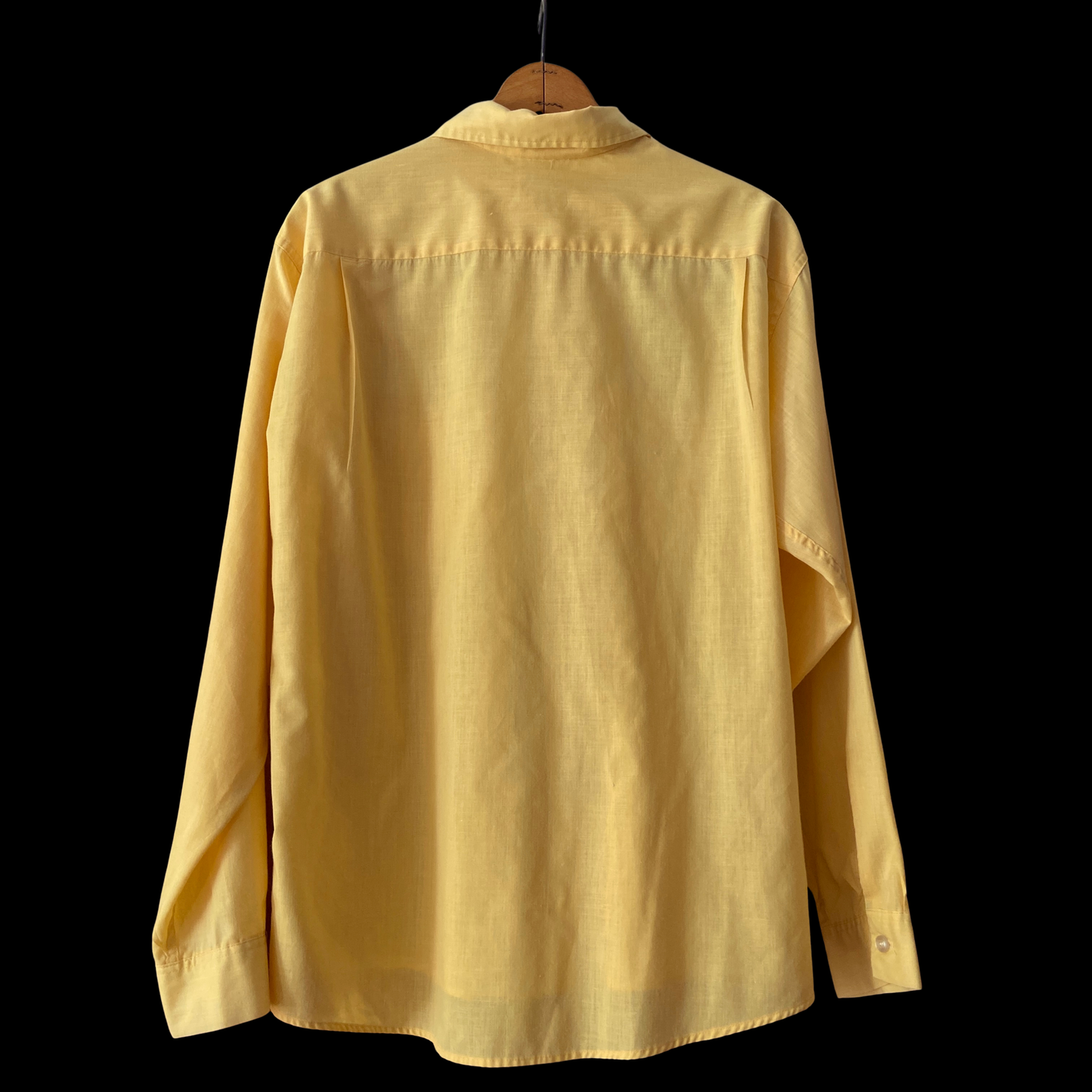 1950s Yellow Loop Collar Shirt