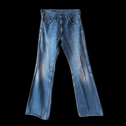 1970s Roebucks Stonewash Flare Jeans