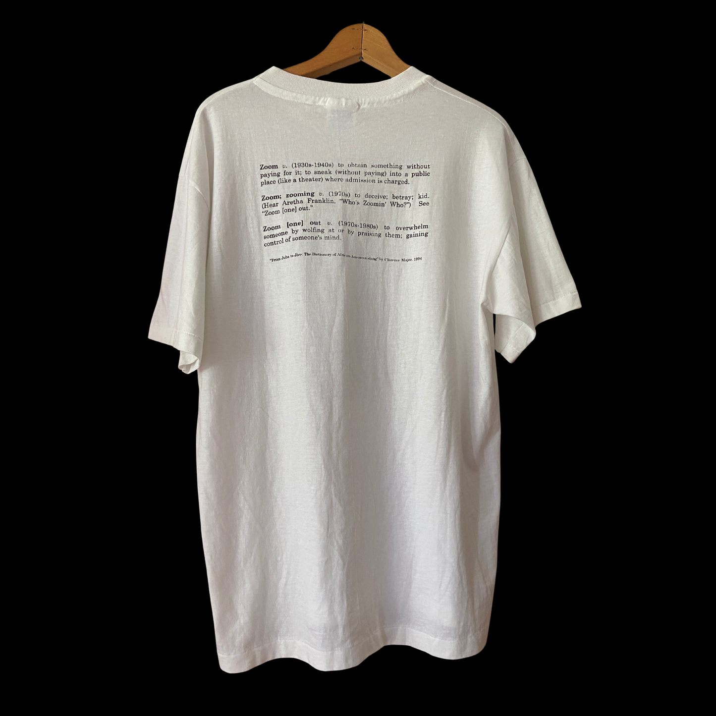 1990s Aretha Franklin "Who's Zoomin' Who?" Tee