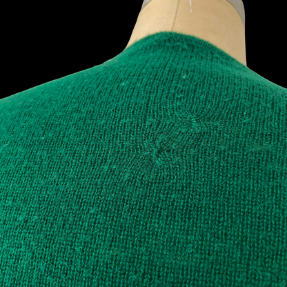 1940s Green Wool Sweater