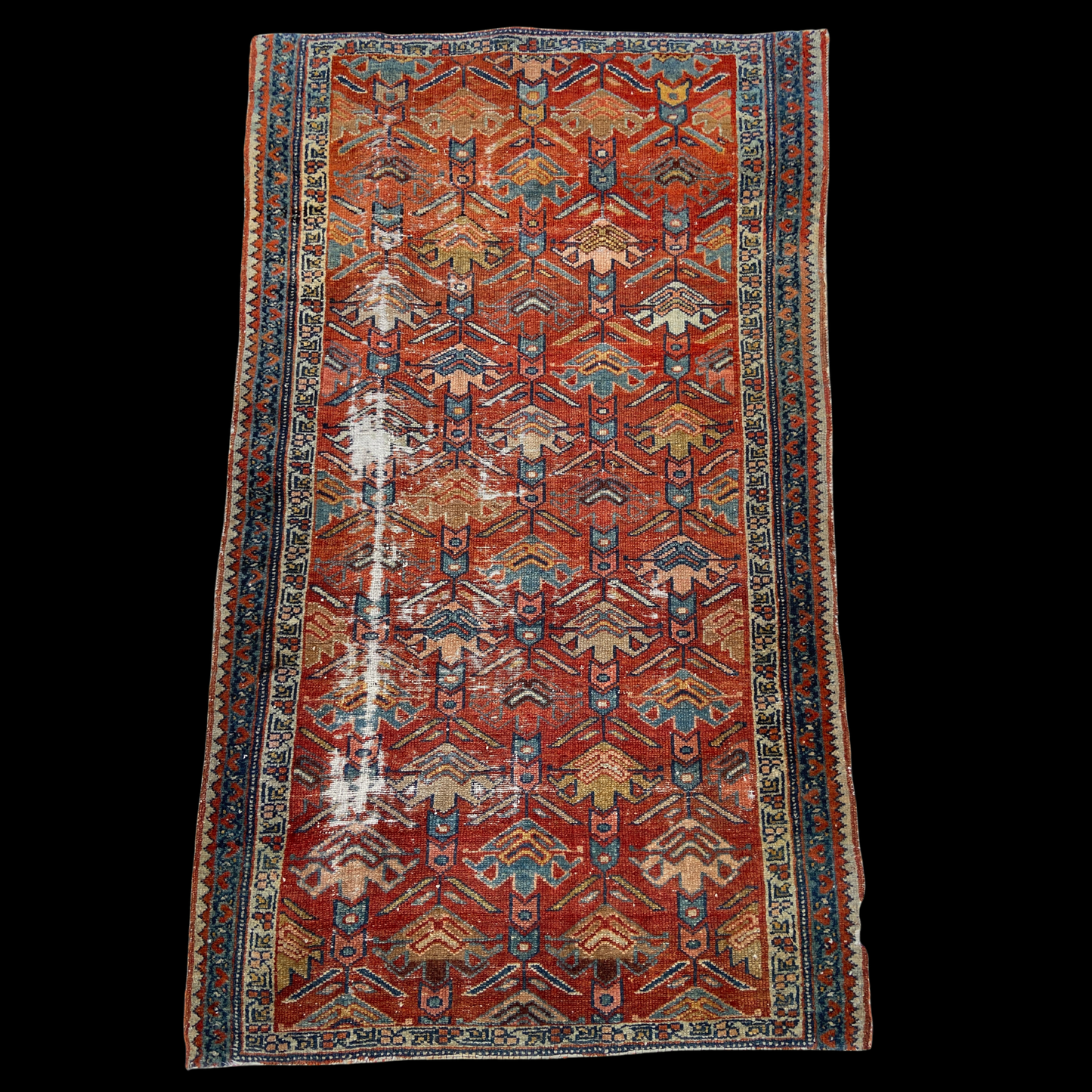 Antique Persian Heriz Rug Early 20th Century