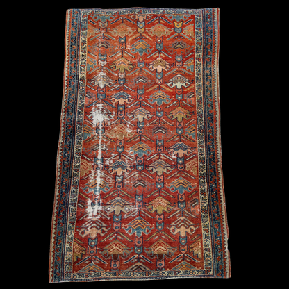 Antique Persian Heriz Rug Early 20th Century