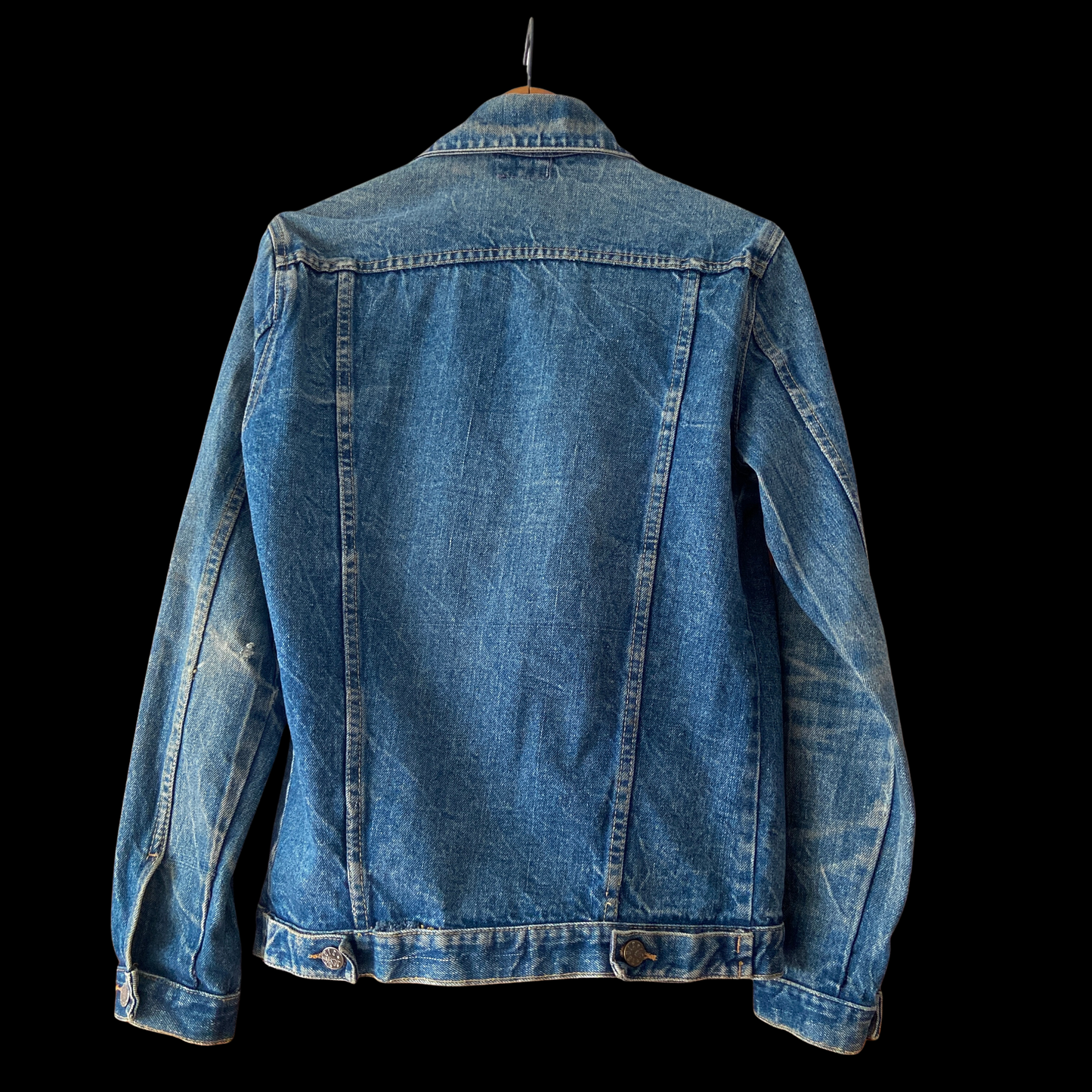 1980s Stonewash French Denim Jacket