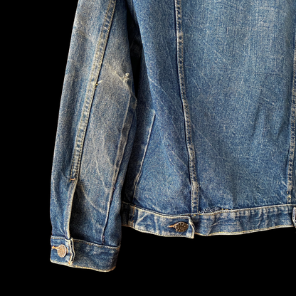 1980s Stonewash French Denim Jacket