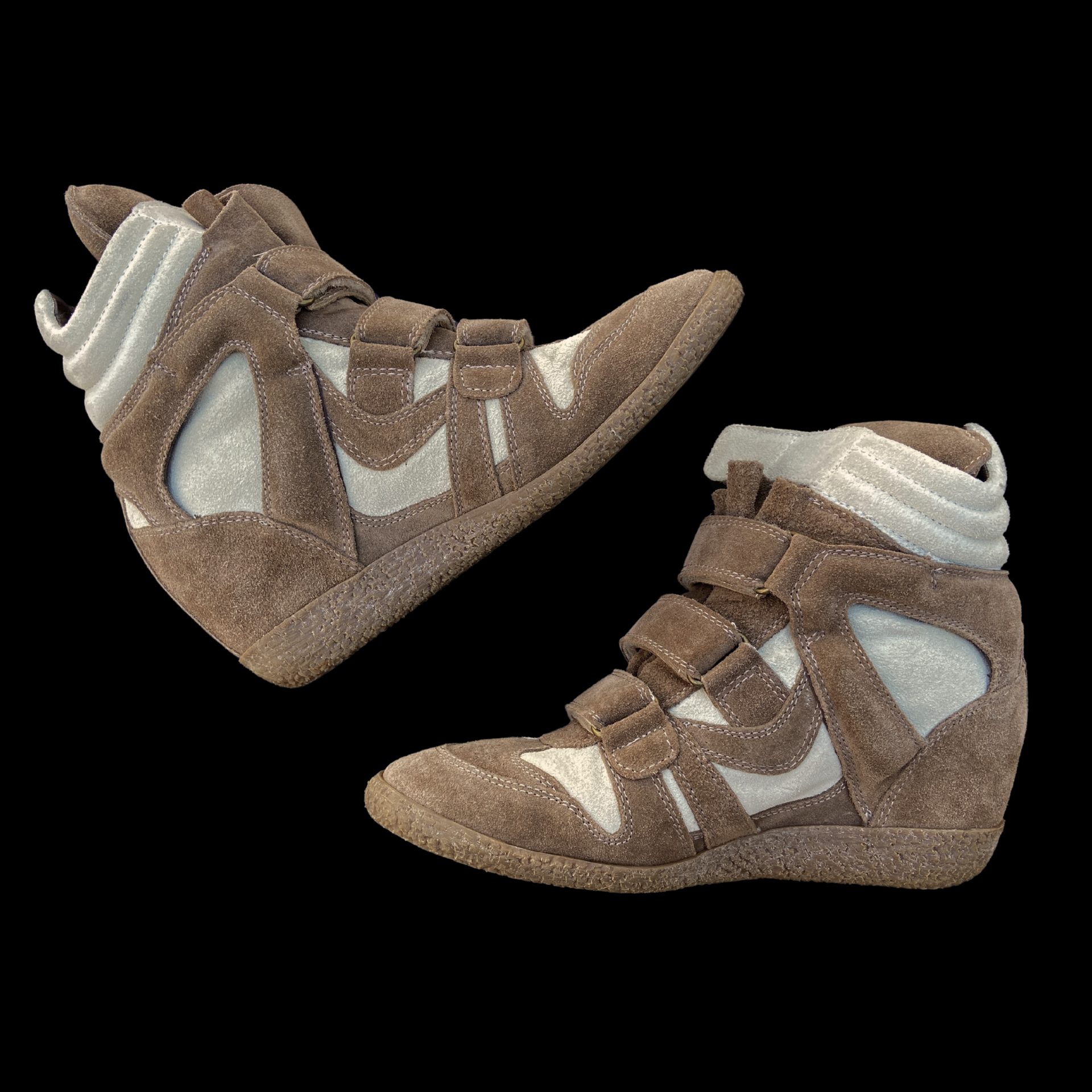 2010s Isabel Marant Style Sneaker Heels Steve Madden Size 6.5