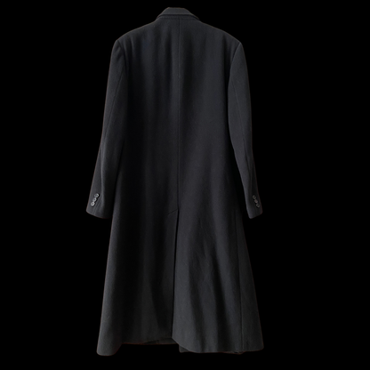 1990s Black Cashmere Coat