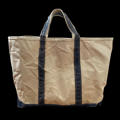 1990s Blue LL Bean Boat and Tote XL Distressed