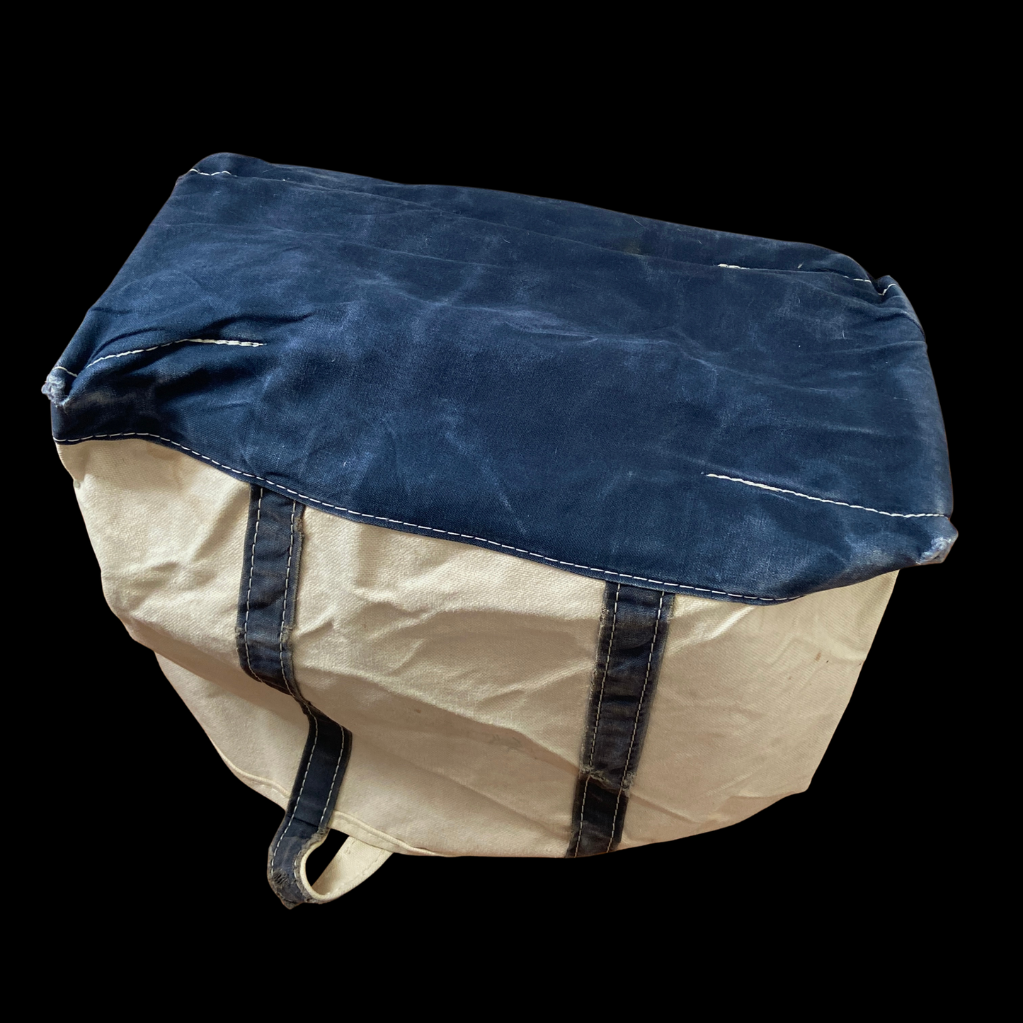 1990s Blue LL Bean Boat and Tote XL Distressed