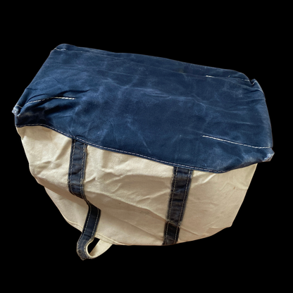 1990s Blue LL Bean Boat and Tote XL Distressed