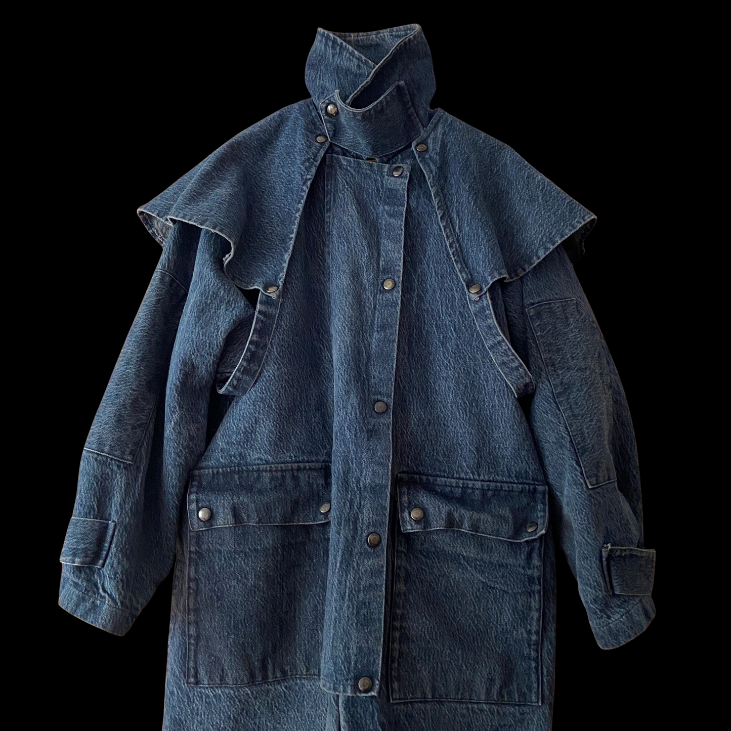 1980s Denim Duster Coat by Australian Outback Collection