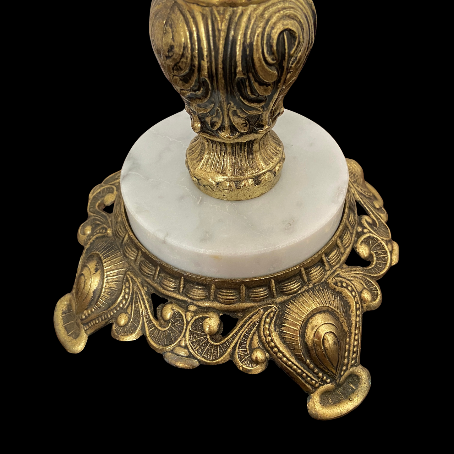 1960s Hollywood Regency Scales with Marble Base