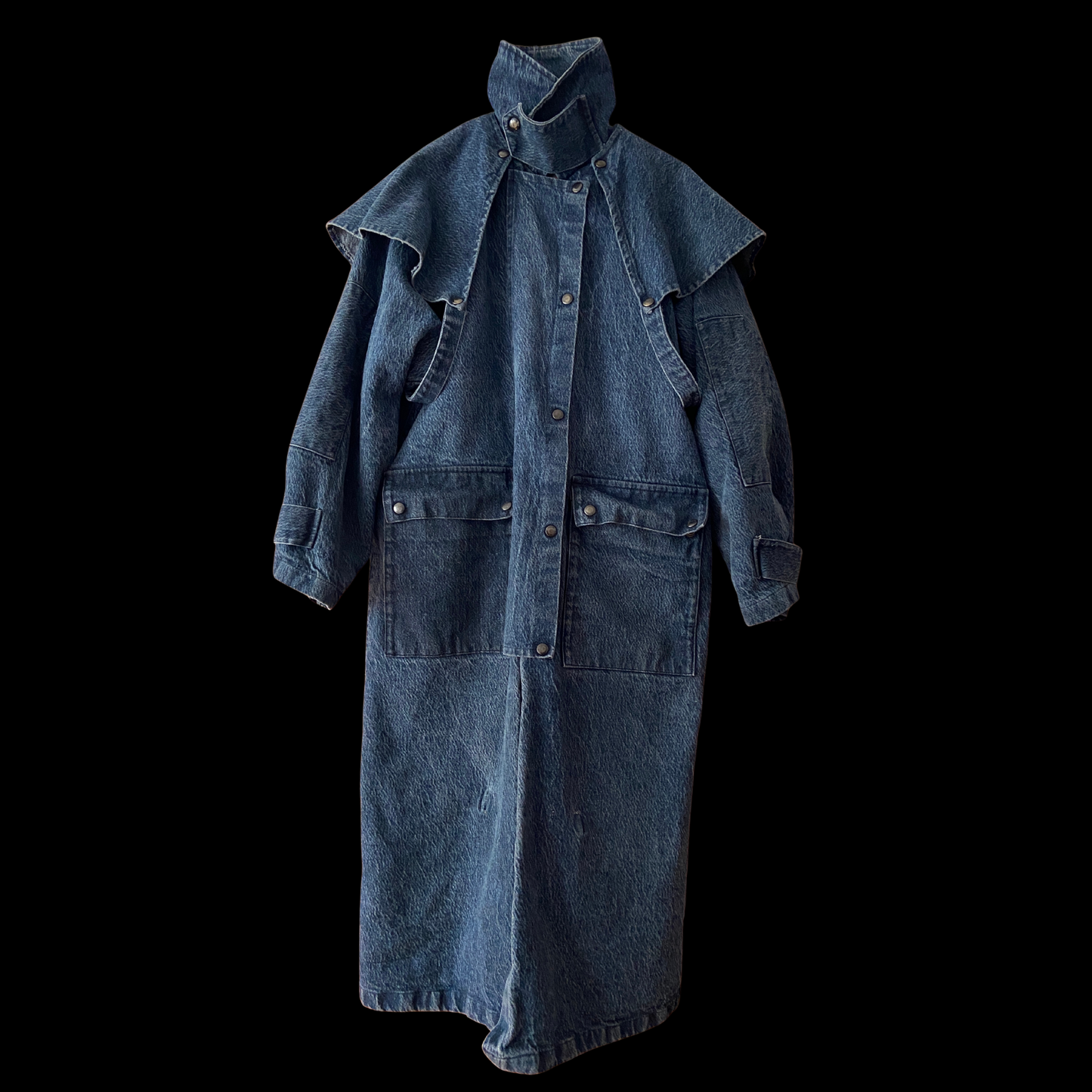 1980s Denim Duster Coat by Australian Outback Collection