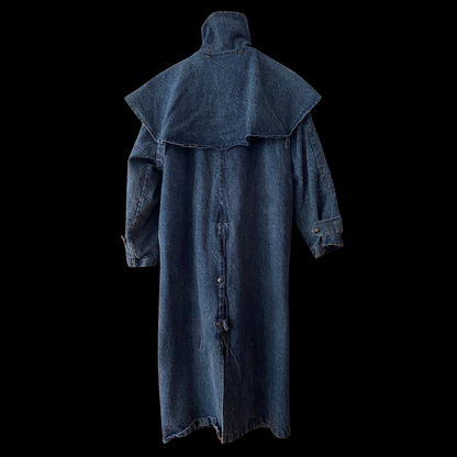 1980s Denim Duster Coat by Australian Outback Collection