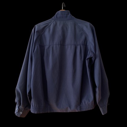 1950s 1960s Blue Mechanic Shop Coat