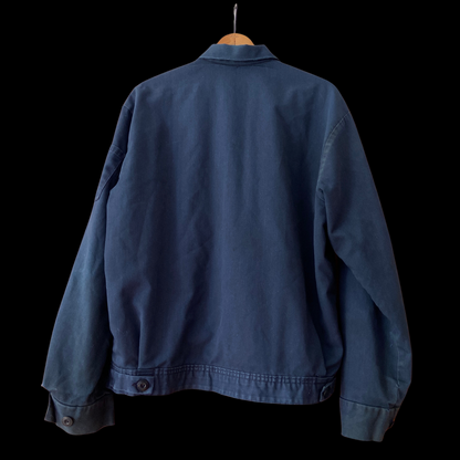 1970s Blue Mechanic Shop Coat