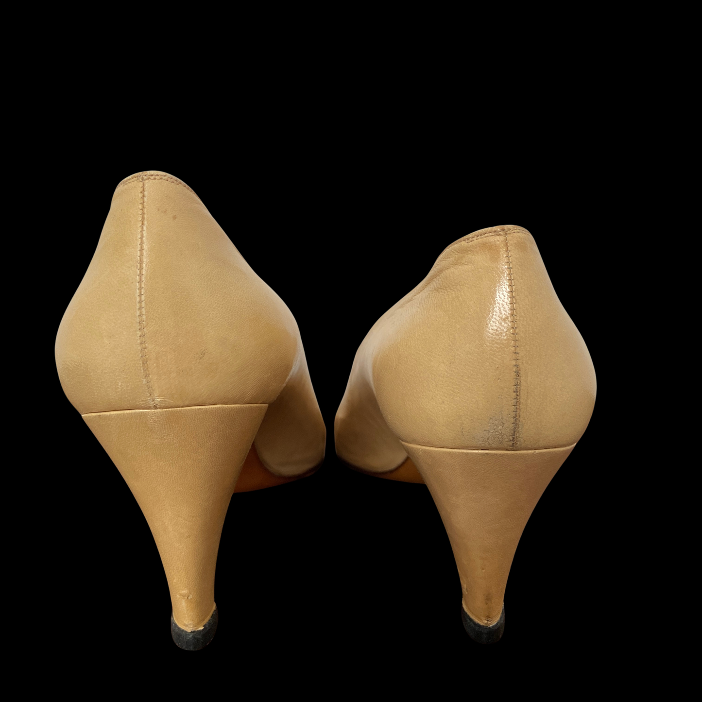 1980s Chanel Cap Toe Heels