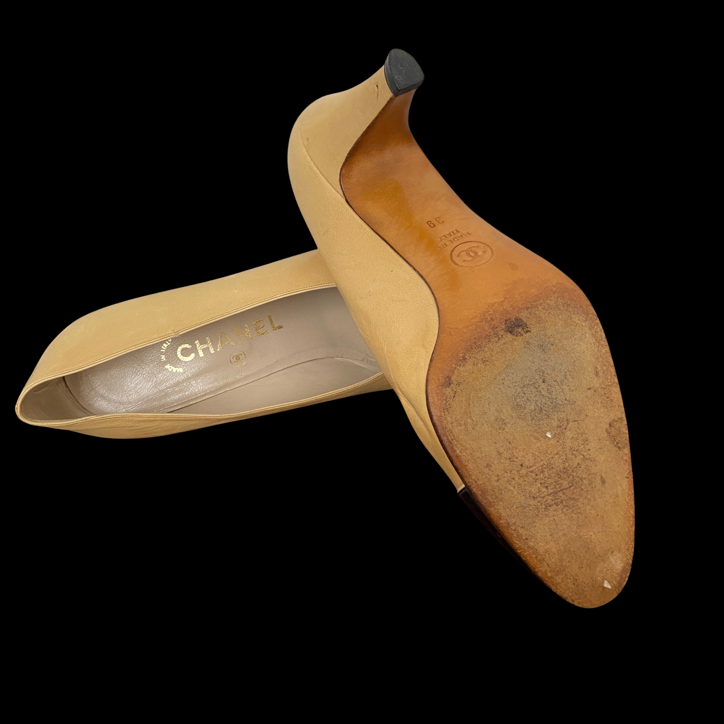 1980s Chanel Cap Toe Heels