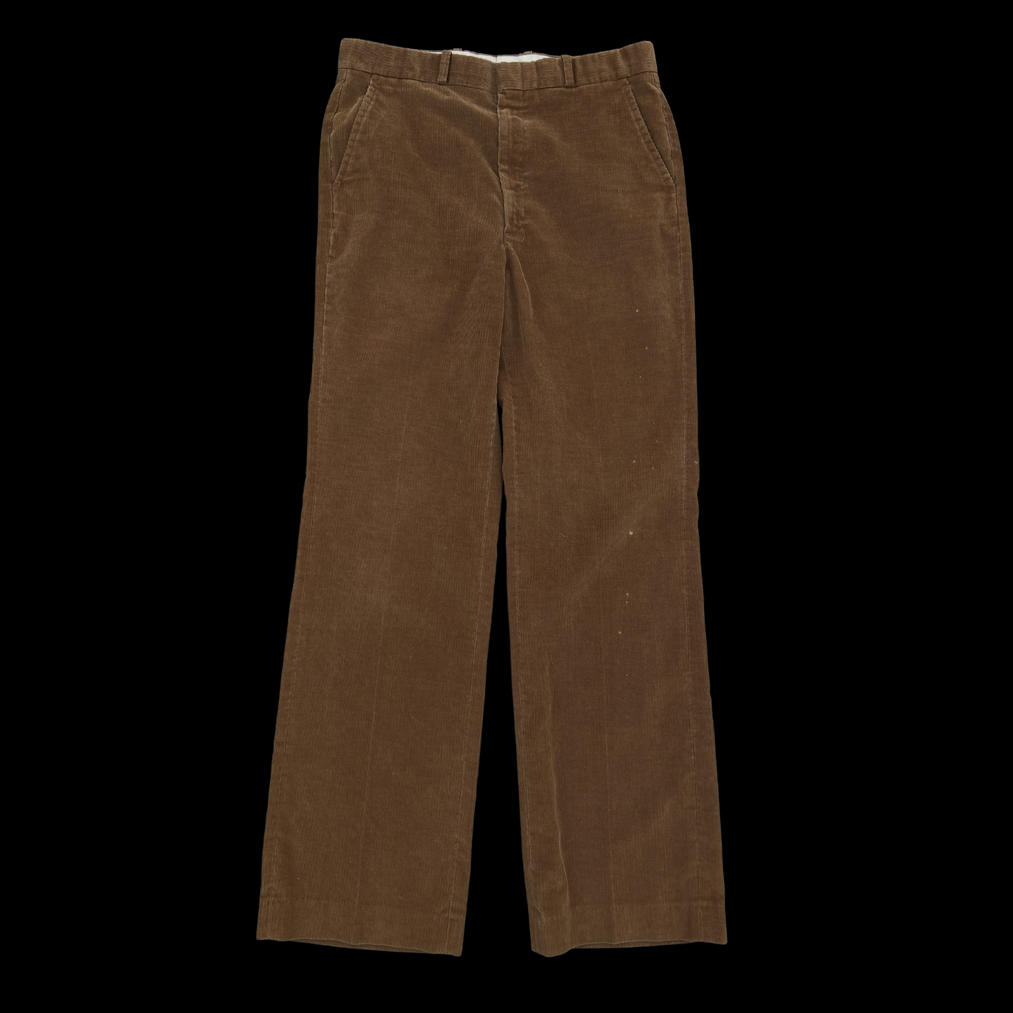 1970s Brown Corduroy Pants 33 in Waist